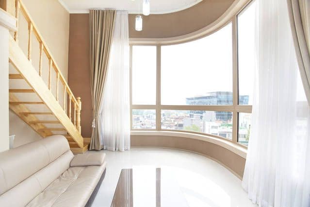 Duplex-Style Fully Furnished Studio Near Itaewon Bus Stop