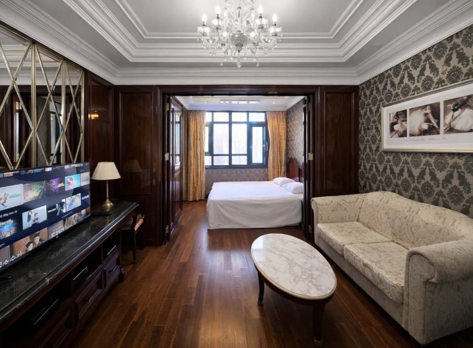 Gangnam/Kyodae City View — 5F, 33㎡ (Sliding-Door Split, Twin Beds)