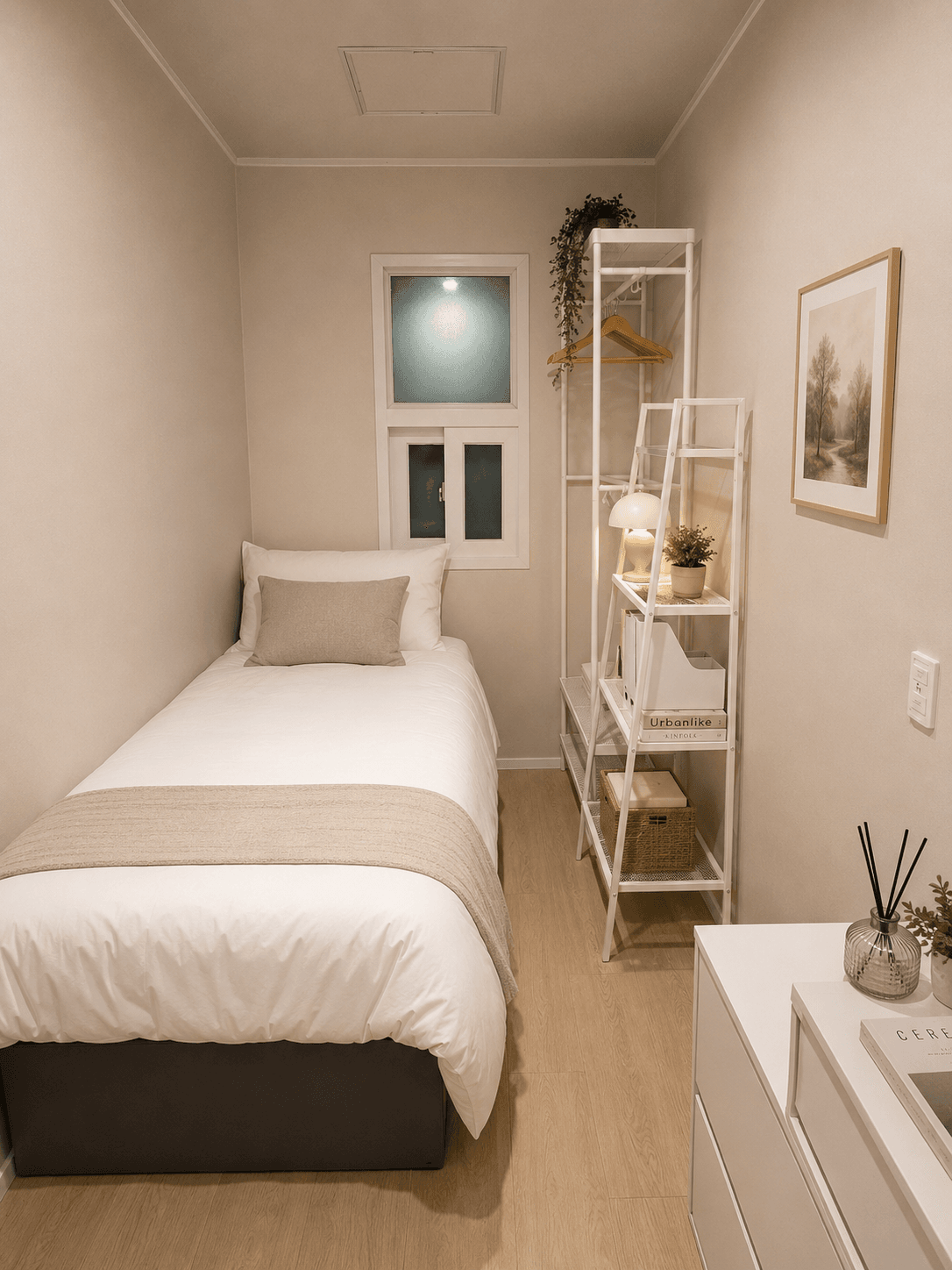 ⚠️ Gosiwon — Men's Mini Room 7㎡ (Shared Bathroom)