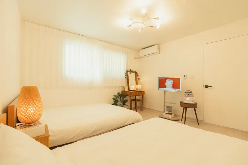 【建大入口站&蠶室】2間房3張床住宿