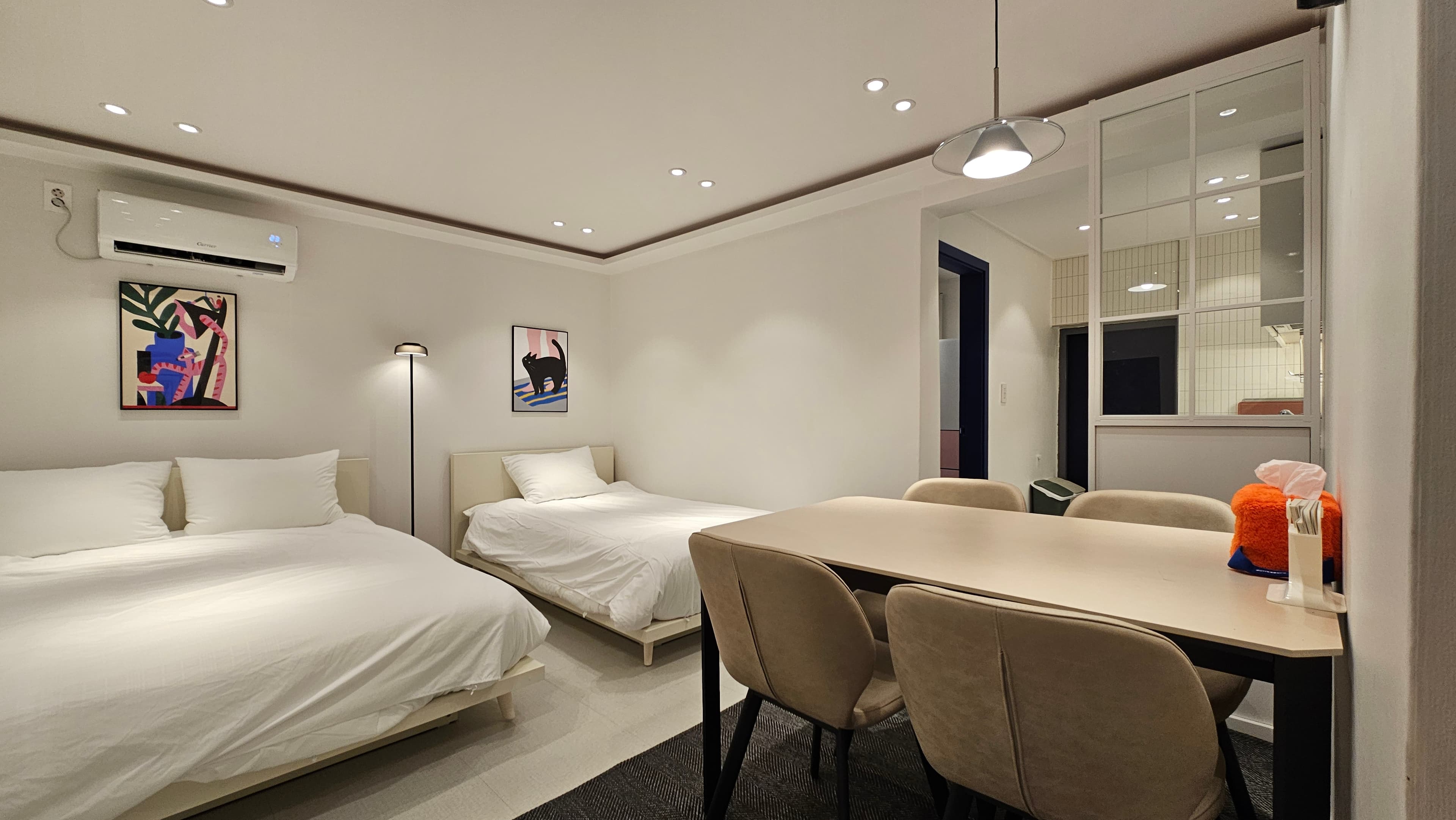 광진구 34㎡ 가구 완비 1침실 숙소